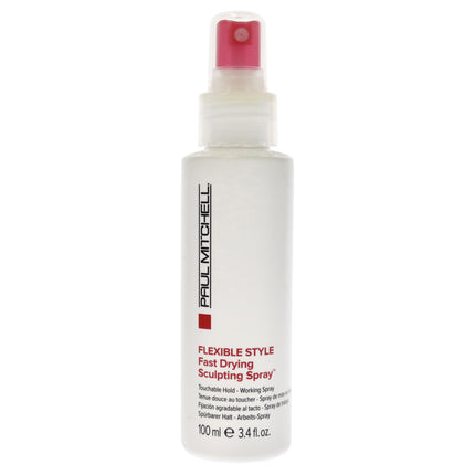 Paul Mitchell Fast Drying Sculpting Spray for Unisex - 3.4 oz Hair Spray
