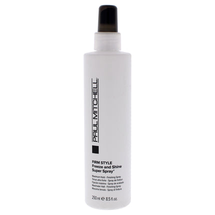 Paul Mitchell Freeze Shine Super Spray - 8.5 oz Hair Spray for Unisex