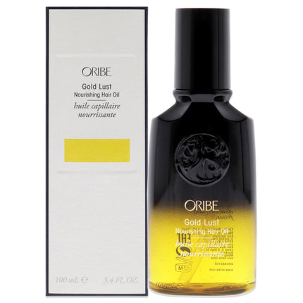 Luxurious Gold Lust Nourishing Hair Oil by Oribe - 3.4 oz, Unisex Hair Treatment