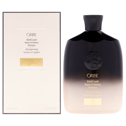 Oribe Gold Lust Repair and Restore Shampoo - 8.5 oz - For Unisex - Luxury Hair Care Product