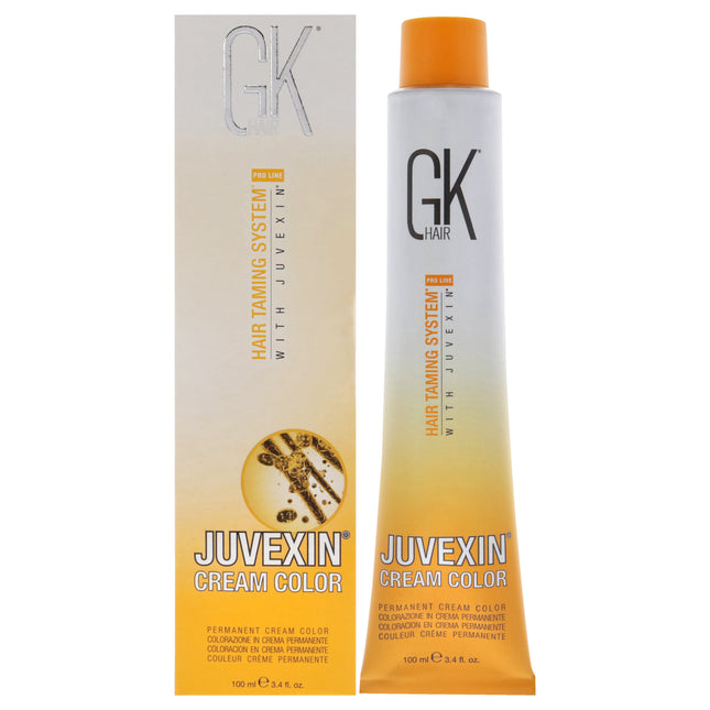 Global Keratin Hair Taming System Juvexin Cream Color - 4 Brown, 3.4 oz Hair Color for Unisex