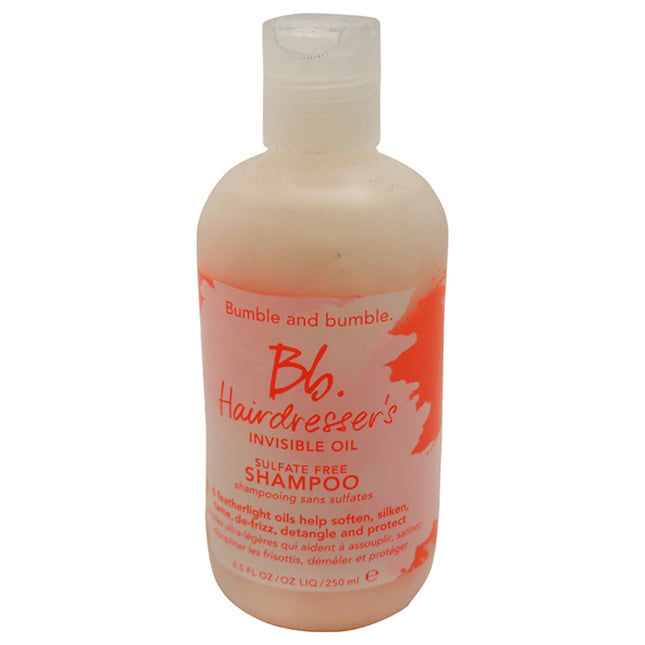 Bumble and Bumble Hairdresser's Invisible Oil Sulfate Free Shampoo - 8.5 oz for Unisex