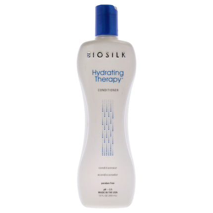 Biosilk Hydrating Therapy Conditioner for Unisex - 12 oz - Moisturizing Conditioner