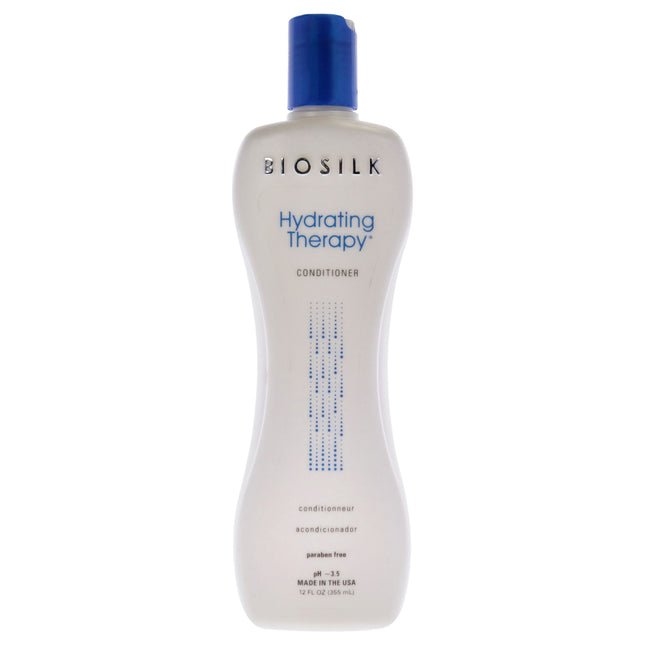 Biosilk Hydrating Therapy Conditioner for Unisex - 12 oz - Moisturizing Conditioner