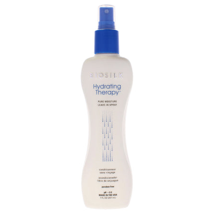 Biosilk Hydrating Therapy Pure Moisture Leave In Spray - 7 oz Hair Spray for Unisex