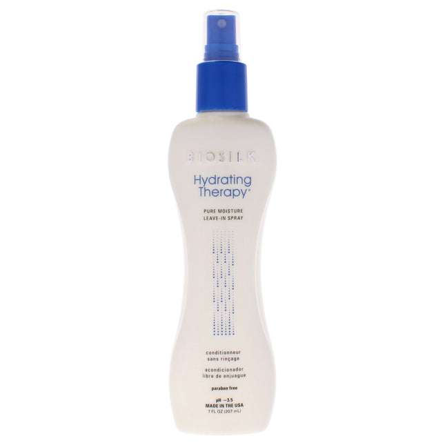 Biosilk Hydrating Therapy Pure Moisture Leave In Spray - 7 oz Hair Spray for Unisex