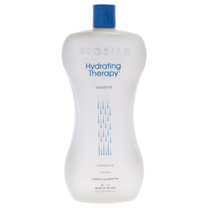 Biosilk Hydrating Therapy Shampoo for Unisex - 34 oz: Moisturizing Hair Care Solution
