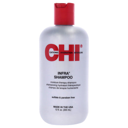 CHI Infra Shampoo: Gentle Cleansing Shampoo for All Hair Types - 12 oz