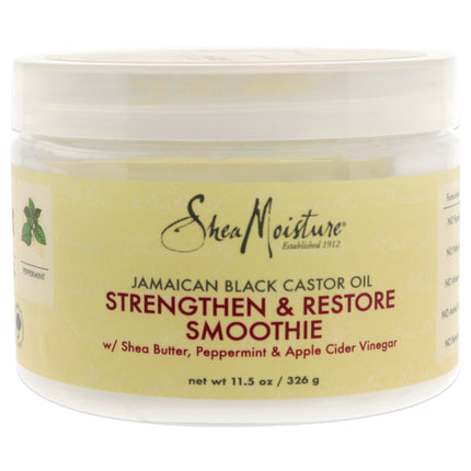 Shea Moisture Jamaican Black Castor Oil Strengthen and Restore Smoothie - 11.5 oz Unisex Moisturizer