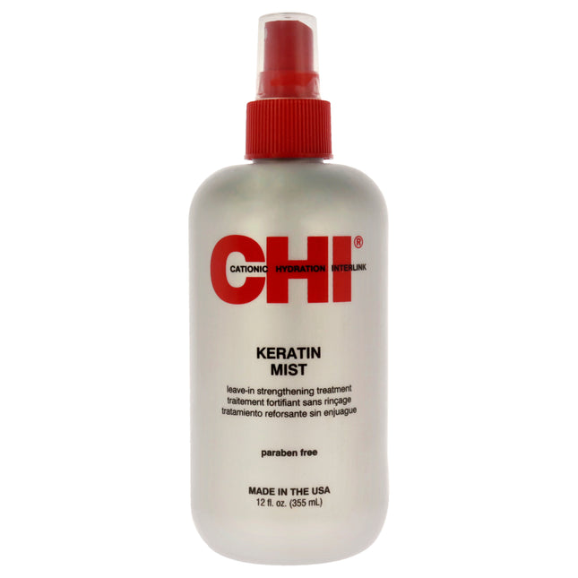 CHI Keratin Mist - Hydrating Hair Mist Spray for Unisex - 12 oz