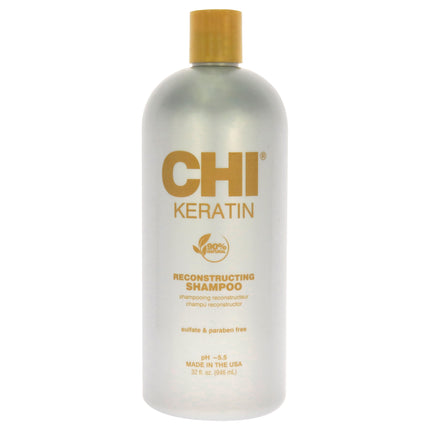 CHI Keratin Reconstructing Shampoo for Unisex - 32 oz: Repair and Strengthen Hair
