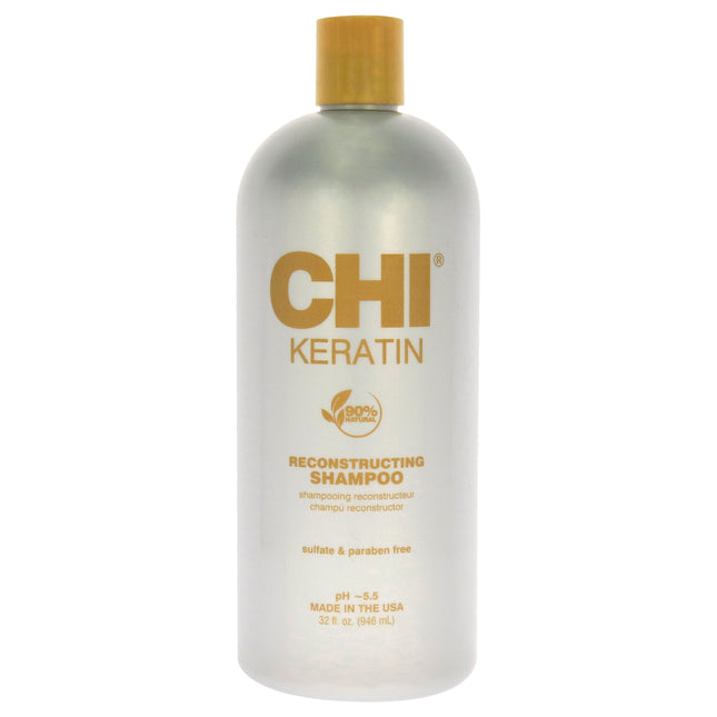 CHI Keratin Reconstructing Shampoo for Unisex - 32 oz: Repair and Strengthen Hair
