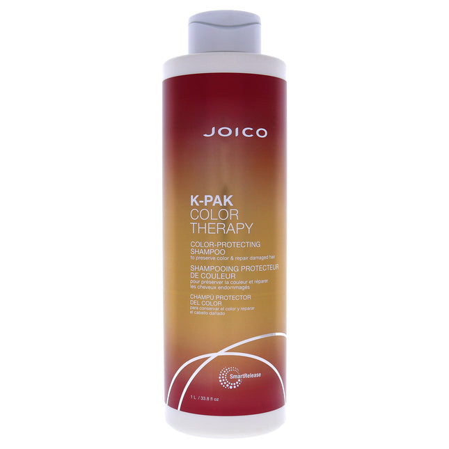 Joico K-Pak Color Therapy Shampoo - 33.8 oz Unisex Shampoo for Vibrant Hair