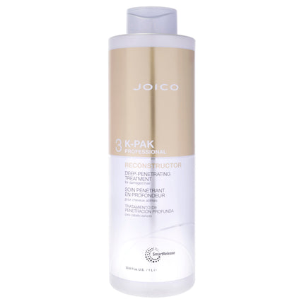 Joico K-Pak Reconstruct Deep Penetrating Treatment - 33.8 oz Treatment for Unisex