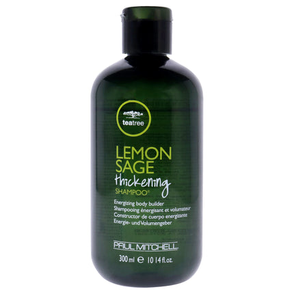 Paul Mitchell Lemon Sage Thickening Shampoo - Lightweight Volumizing Shampoo for Men and Women - 10.14 oz