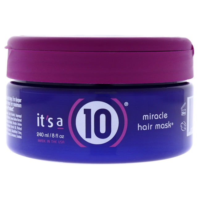Miracle Hair Mask by It's A 10 - Revitalizing 8 oz Mask for Unisex