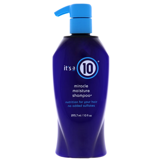 Miracle Moisture Shampoo by Its A 10 for Unisex - 10 oz Shampoo - Hydrating Hair Care Solution