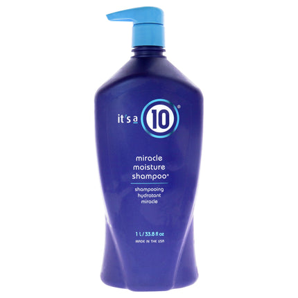 Miracle Moisture Shampoo by Its A 10 - 33.8 oz Shampoo for Unisex