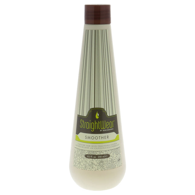 Macadamia Oil Straightwear Smoother Straightening Solution - 8.5 oz Treatment for Unisex