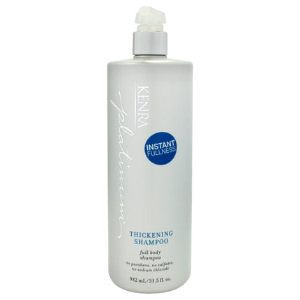 Kenra Platinum Thickening Shampoo 31.5 oz for Unisex - Volumizing Hair Cleanser