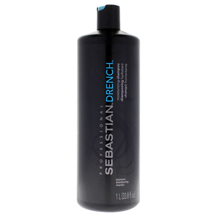 Drench Moisturizing Shampoo by Sebastian - 33.8 oz Shampoo for Unisex