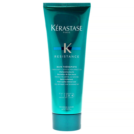 Kerastase Resistance Bain Therapiste Shampoo - Repair and Revitalize Damaged Hair
