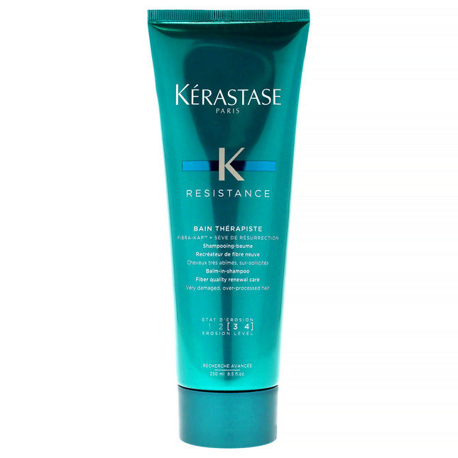 Kerastase Resistance Bain Therapiste Shampoo - Repair and Revitalize Damaged Hair