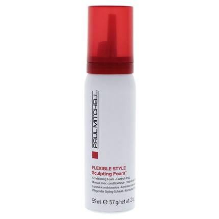 "Paul Mitchell Flexible Style Sculpting Foam for Unisex - Lightweight, Natural Hold Styling Foam"