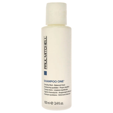 Paul Mitchell Shampoo One - 3.4 oz Unisex Shampoo for Gentle Cleansing and Hydration