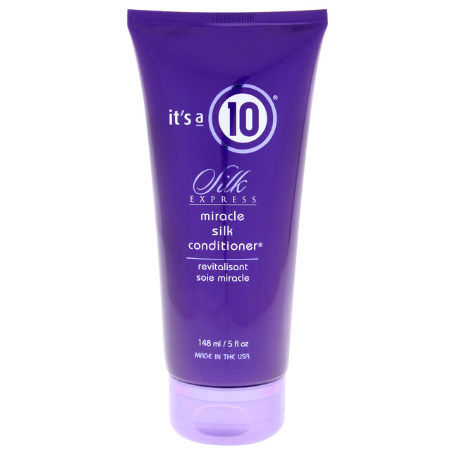 Its A 10 Silk Express Miracle Silk Conditioner for Unisex - 5 oz - Hydrating and Nourishing Formula