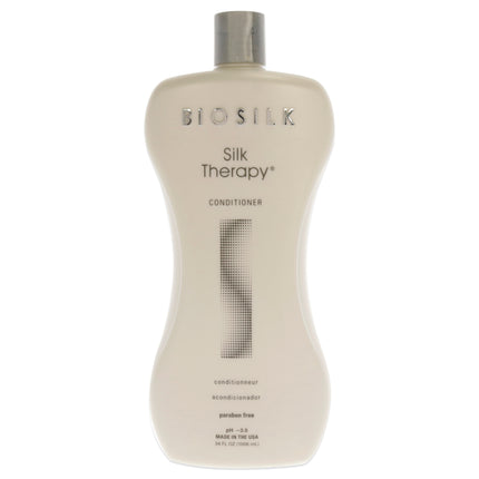 Biosilk Silk Therapy Conditioner - 34 oz Unisex Hair Conditioner