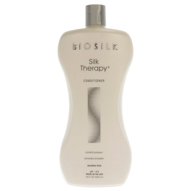Biosilk Silk Therapy Conditioner - 34 oz Unisex Hair Conditioner