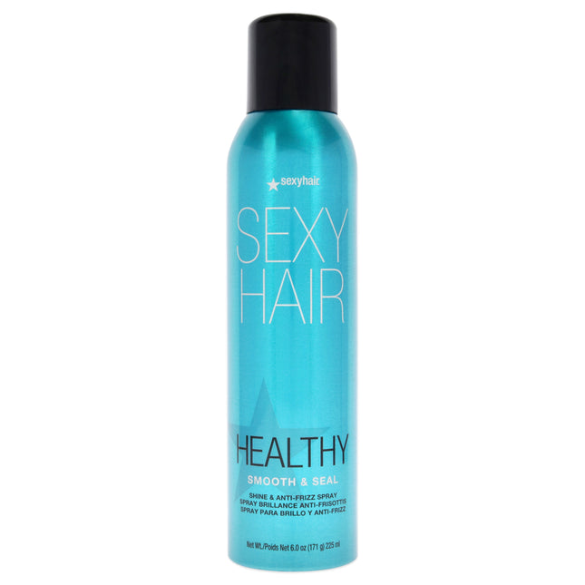 Sexy Hair Healthy Smooth and Seal Anti-Frizz Spray - 6 oz Hair Spray for Unisex