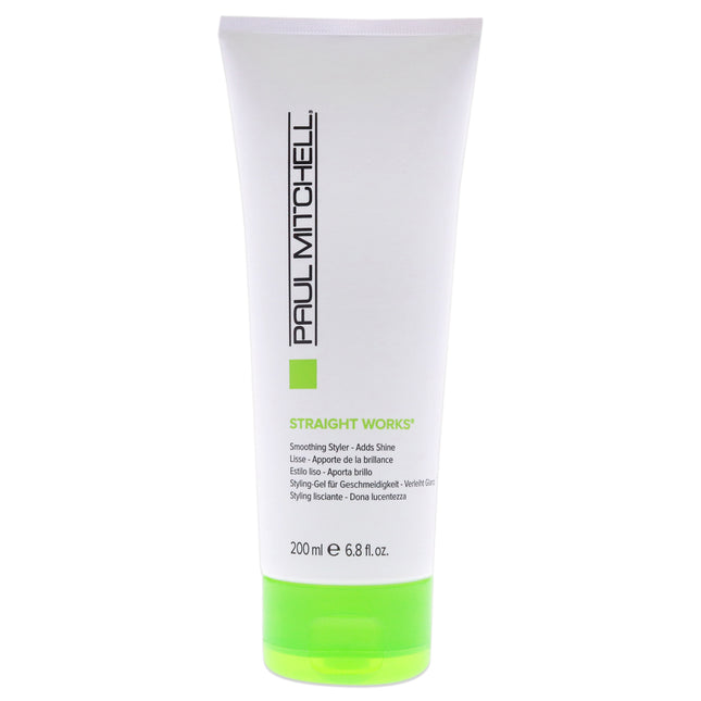 Paul Mitchell Straight Works Gel - 6.8 oz for Unisex