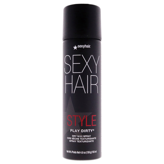 Style Sexy Hair Play Dirty Dry Wax Spray by Sexy Hair for Unisex - 4.8 oz - Long-Lasting Texture and Definition