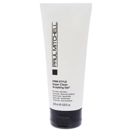 "Paul Mitchell Firm Style Super Clean Sculpting Gel for Unisex - 6.8 oz Gel"