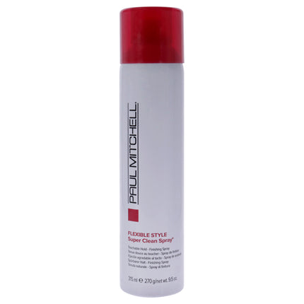 Paul Mitchell Flexible Style Super Clean Spray for Unisex - 9.5 oz Hair Spray