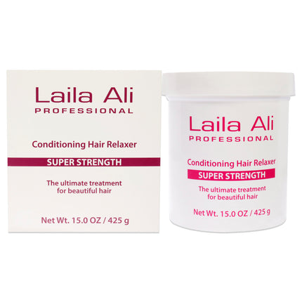 Laila Ali Super Strength Conditioning Hair Relaxer for Unisex - 15 oz Treatment