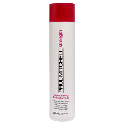 Super Strong Daily Shampoo for Unisex - 10.14 oz by Paul Mitchell - Strengthen and Nourish Your Hair Everyday