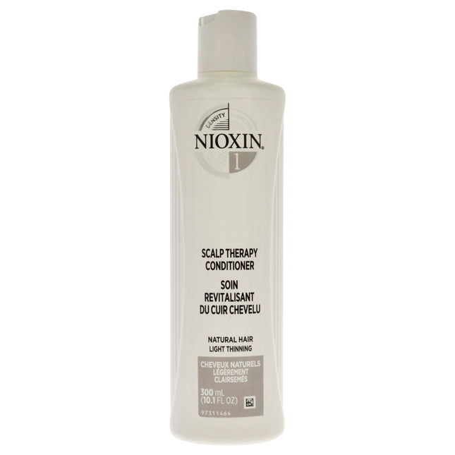 Nioxin System 1 Scalp Therapy Conditioner for Unisex - 10.1 oz Conditioner - Promotes Healthy Hair Growth and Thickens Hair