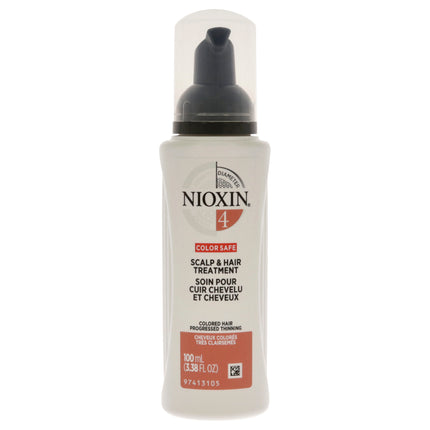 Nioxin System 4 Scalp Treatment - 3.38 oz Treatment for Unisex in Hair Care Routine