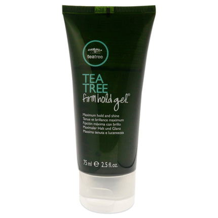 Paul Mitchell Tea Tree Firm Hold Gel for Unisex - 2.5 oz Gel - Strong Hold Styling Gel with Tea Tree Oil
