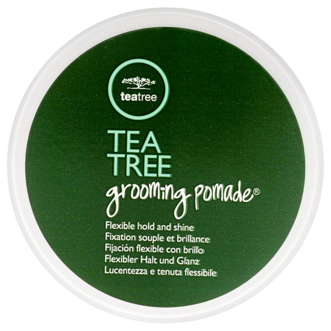 Paul Mitchell Tea Tree Grooming Pomade - Premium Unisex Hair Pomade for Styling (3 oz)