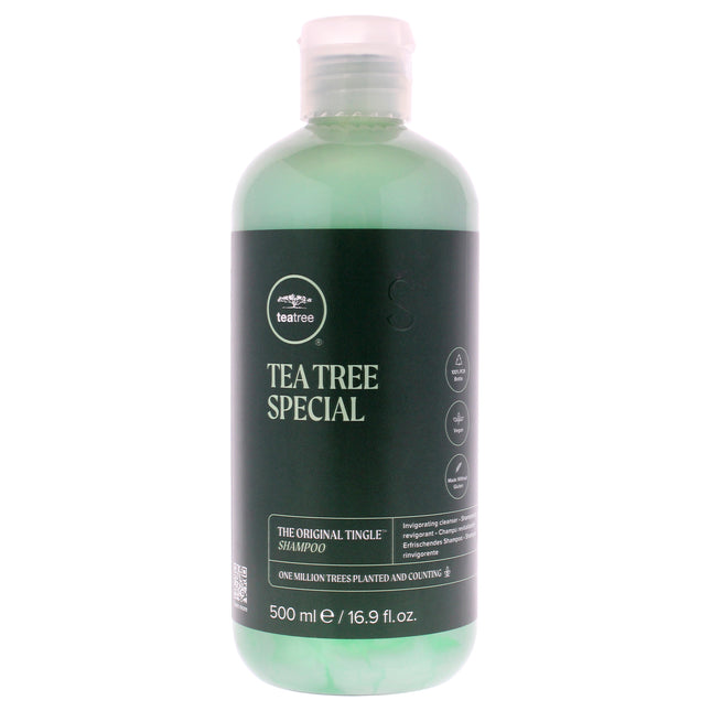 Paul Mitchell Tea Tree Shampoo for Unisex - 16.9 oz Shampoo - Invigorating Cleanser for Hair and Scalp