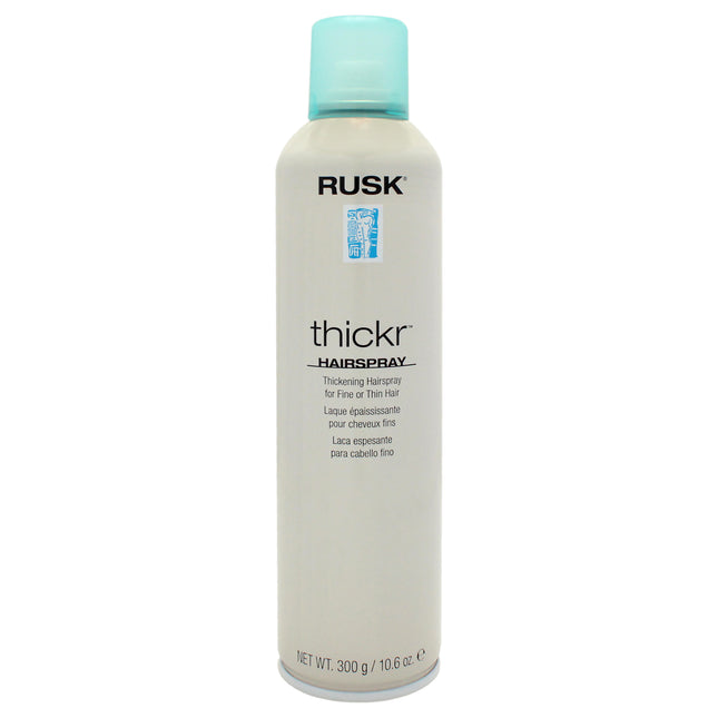 Rusk Thickr Thickening Hairspray for Unisex - 10.6 oz Hair Spray