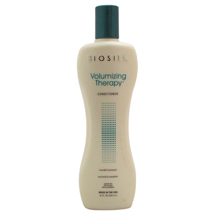 Biosilk Volumizing Therapy Conditioner for Unisex - 12 oz - Nourishing Hair Conditioner for Added Volume