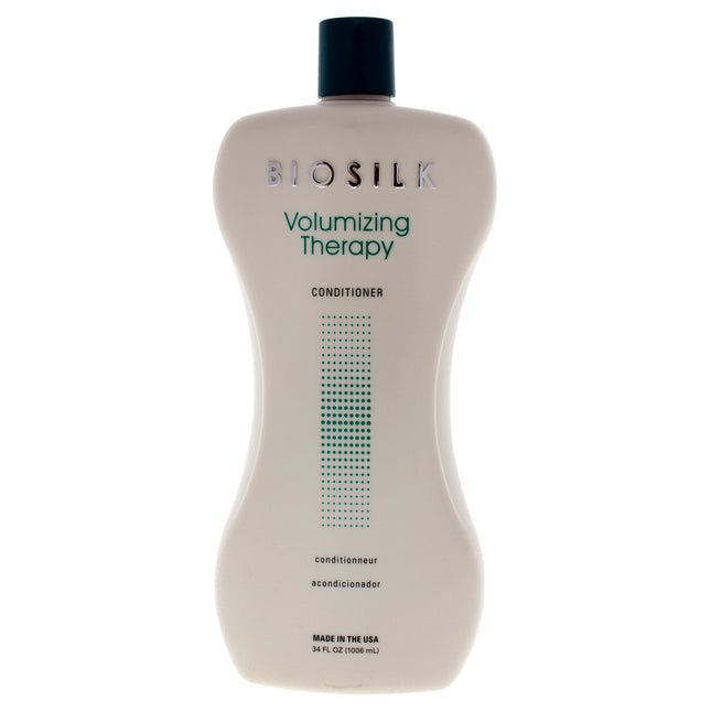 Biosilk Volumizing Therapy Conditioner for Unisex - 34 oz Conditioner