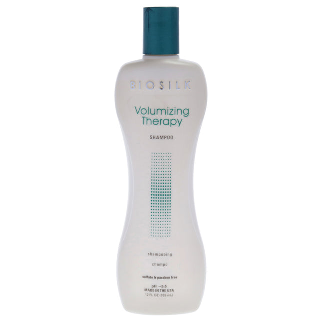 Biosilk Volumizing Therapy Shampoo - 12 oz Shampoo for Unisex