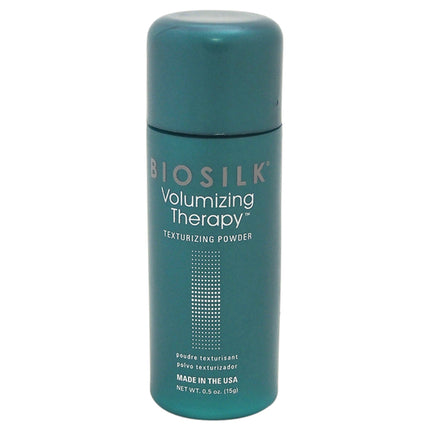 Biosilk Volumizing Therapy Texturizing Powder for Unisex - 0.5 oz Powder for Added Volume and Texture