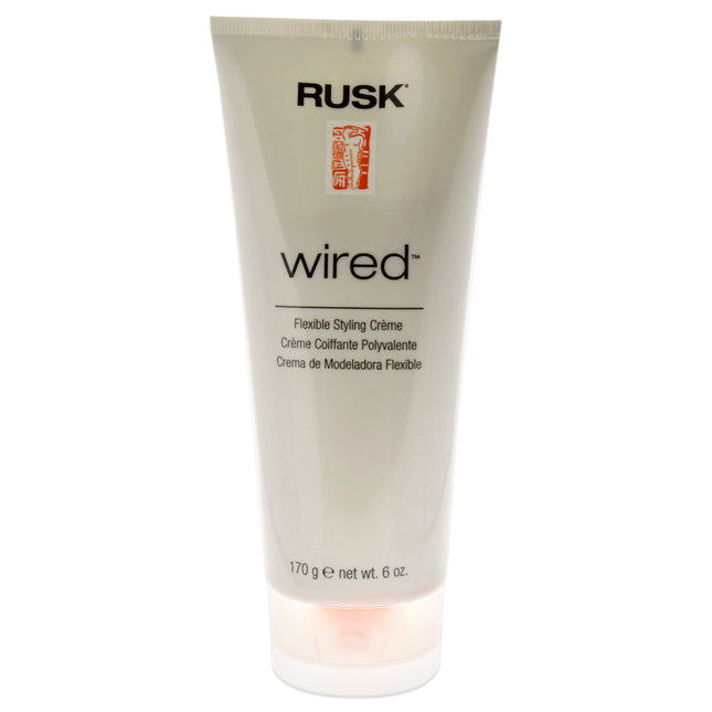 Rusk Wired Flexible Styling Creme - 6 oz Cream for Unisex